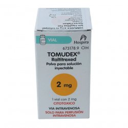 Томудекс (Ралтитрексид) лиофилизат д/пригот р-ра д/инф 2мг фл. 1шт в Тюмени и области фото
